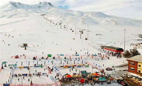 Erciyes kayak merkezi kayak dersi